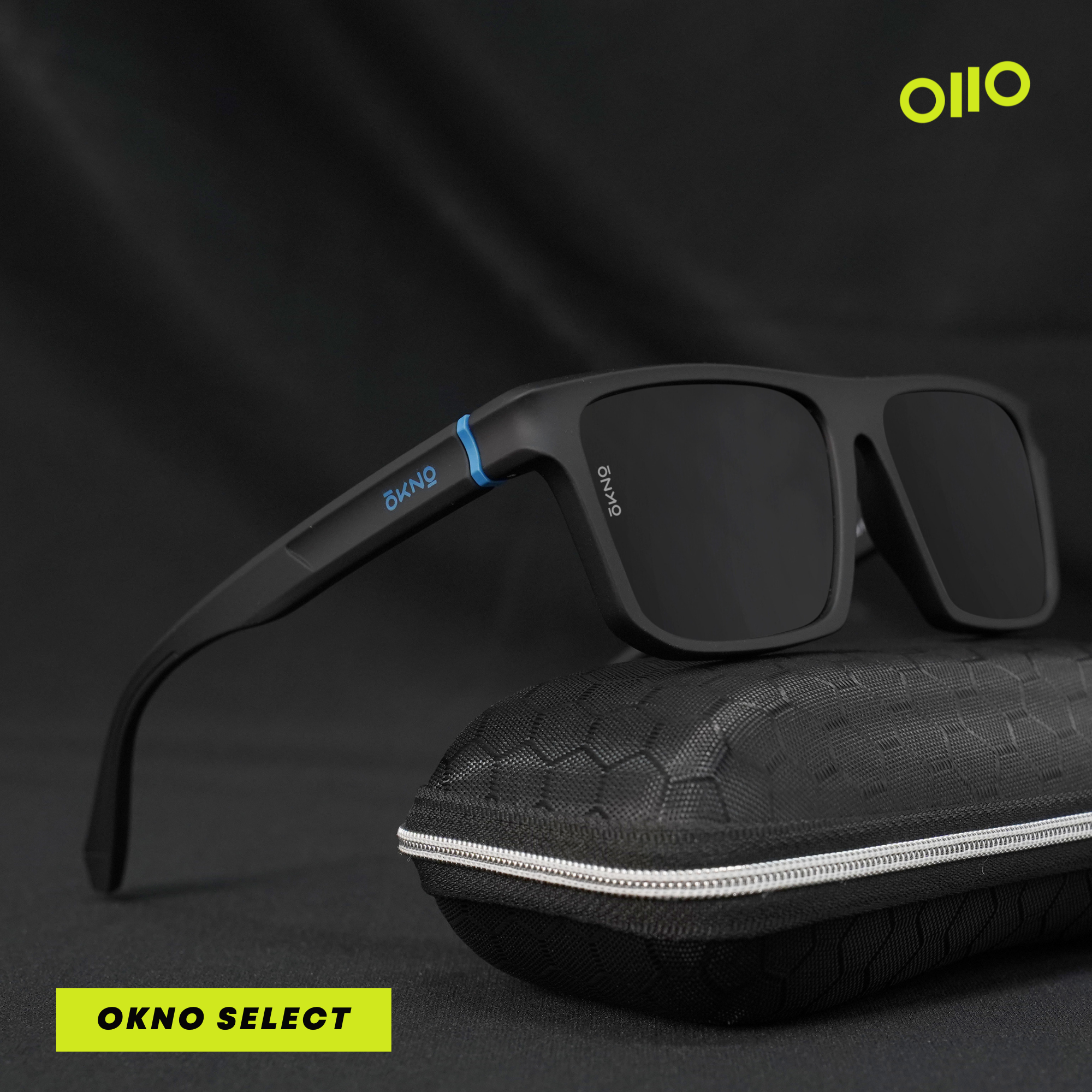 Barton Matte Black | OKNO - Eyewearlabs