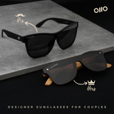 RV Matte Black & Wood Black | Set of 2 - Eyewearlabs