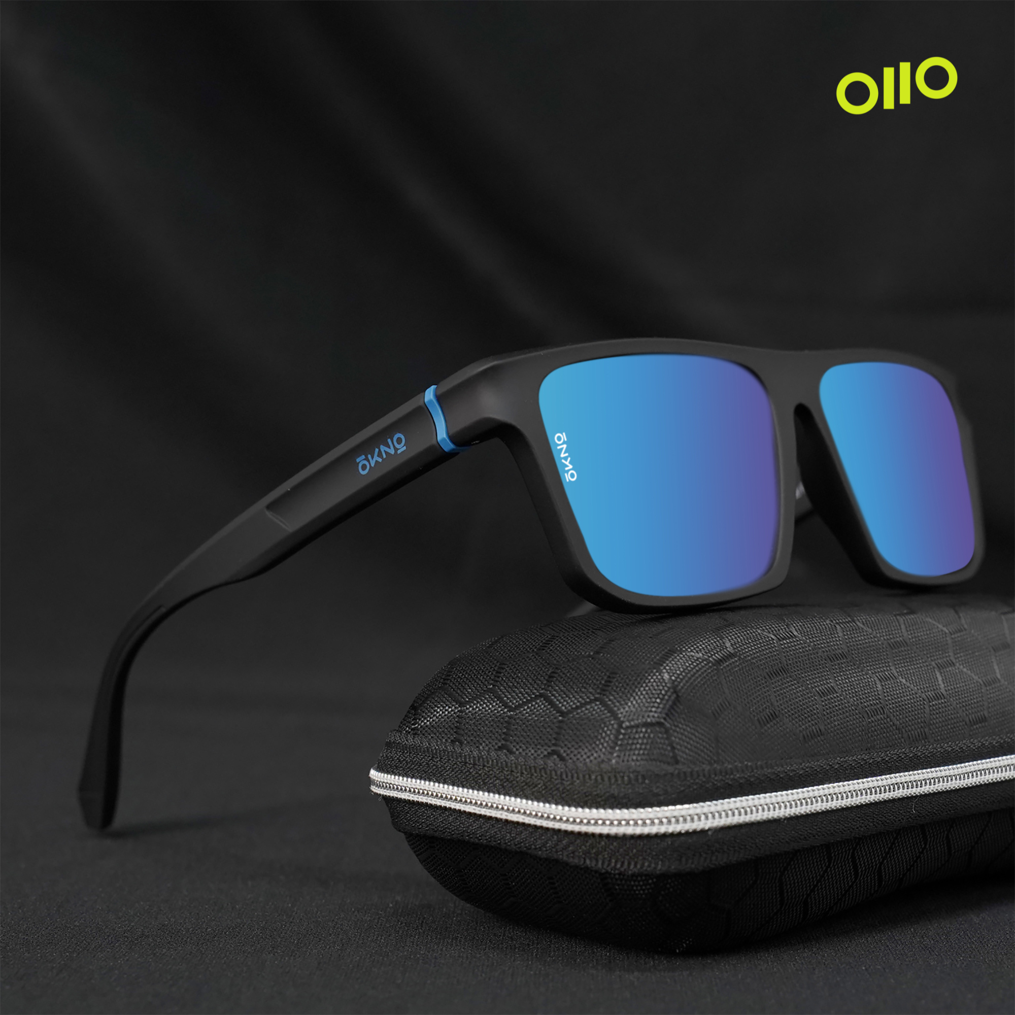 Barton Black | Blue - Eyewearlabs