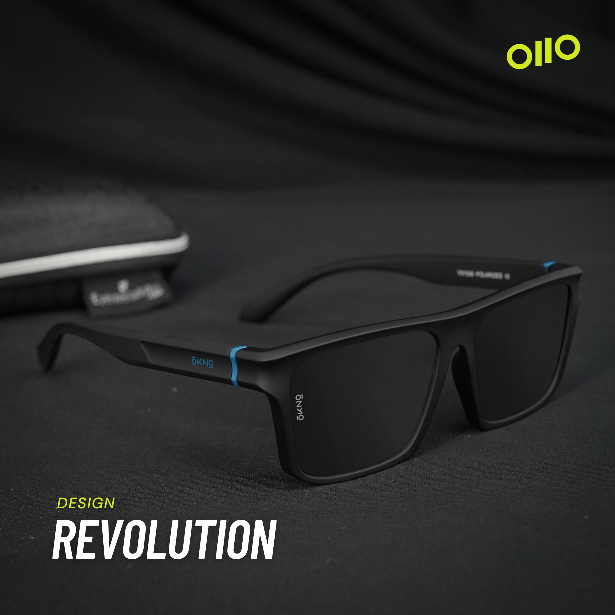 Barton Matte Black | OKNO - Eyewearlabs