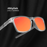 Crystal Orange Mirror  Power Lens