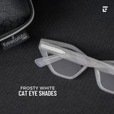 Bella | Frost White - Eyewearlabs