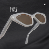 Bella | Frost White - Eyewearlabs