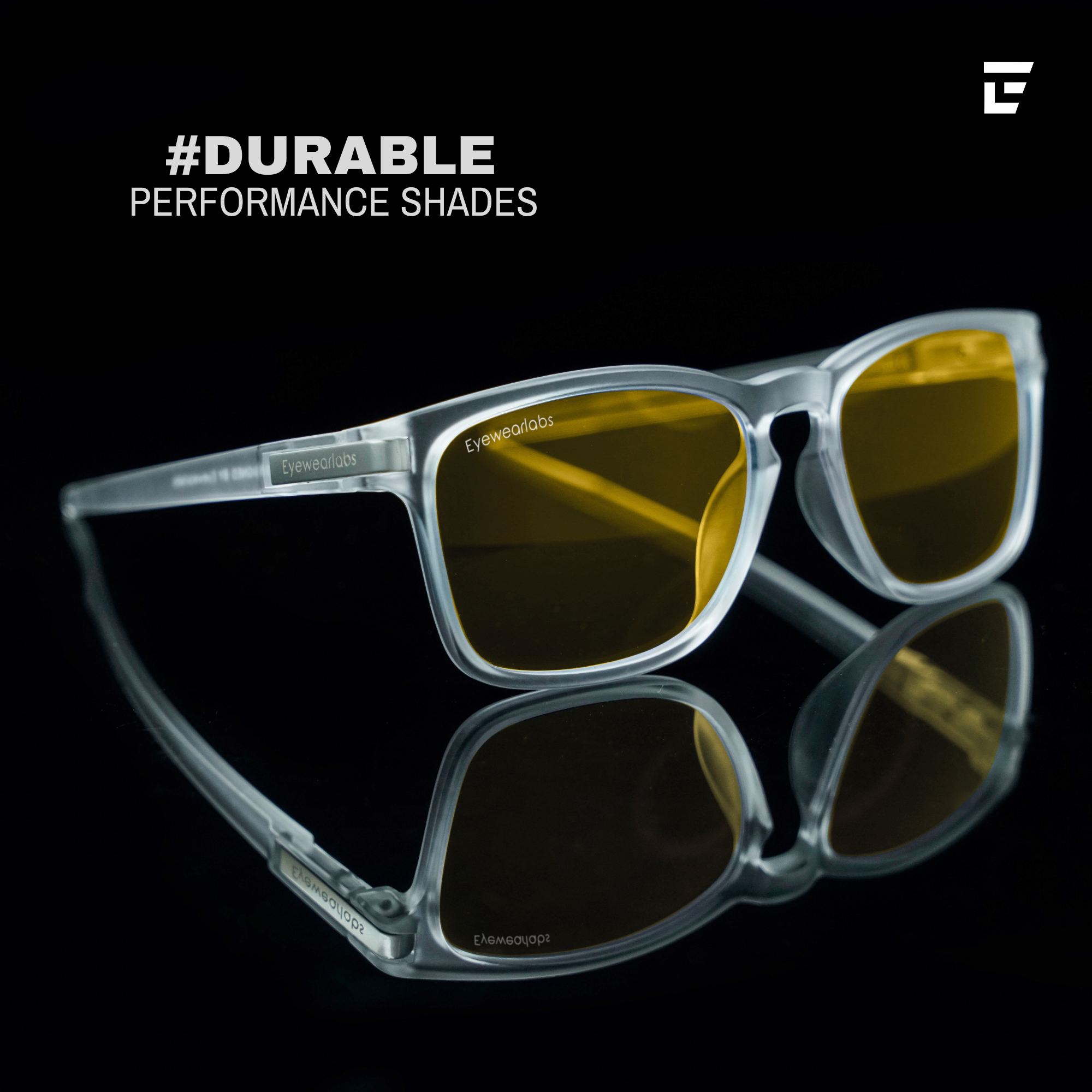 Crystal White Night Vision Yellow - Eyewearlabs