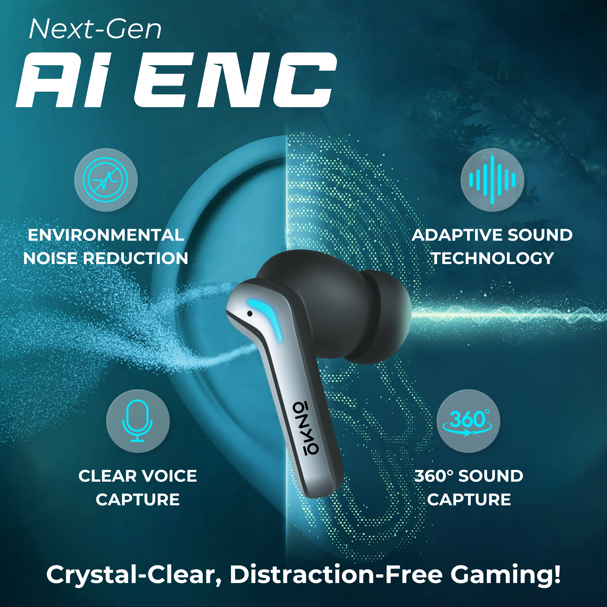 OKNO Gaming Airbuds G05 - Eyewearlabs