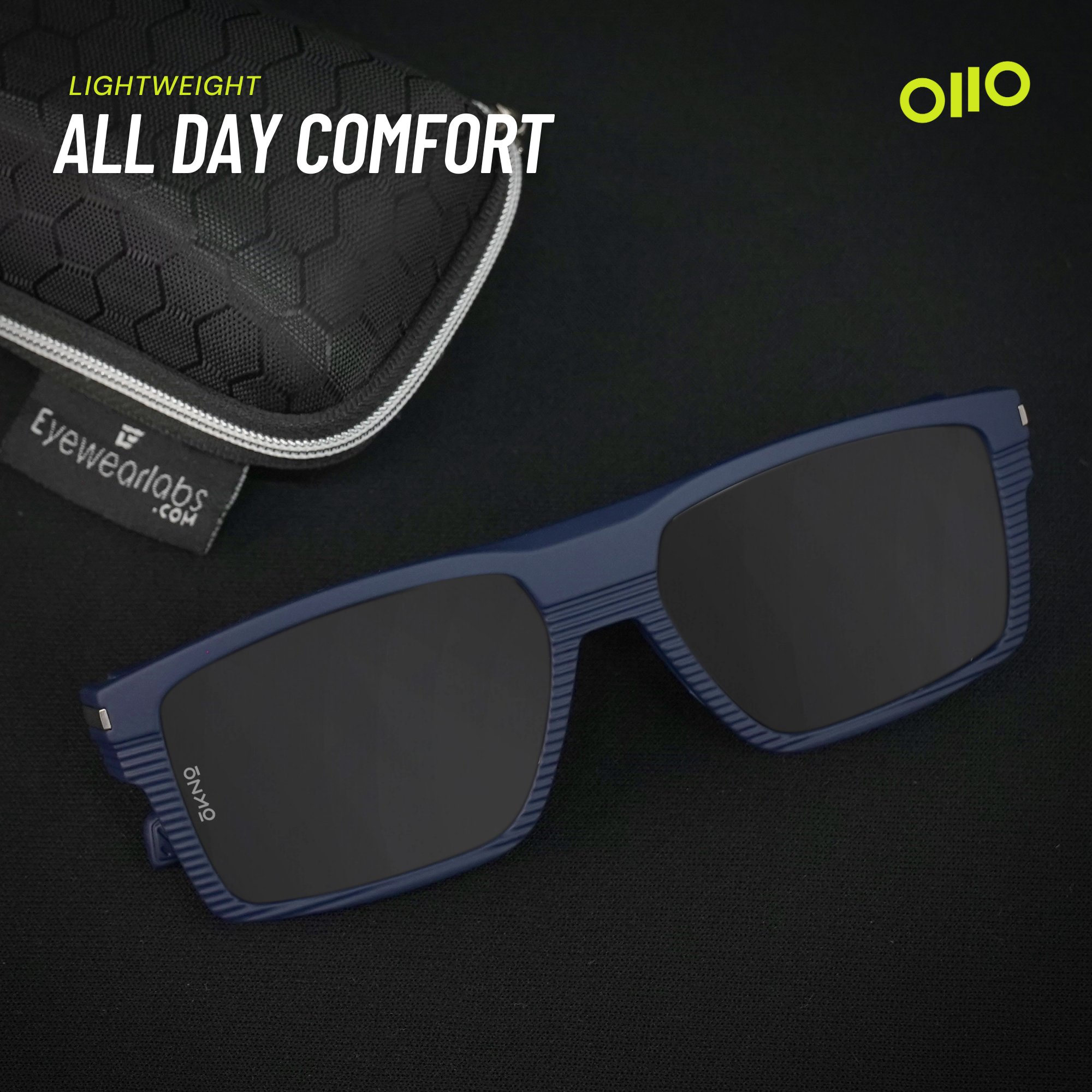 Tropix Matte Navy | OKNO - Eyewearlabs