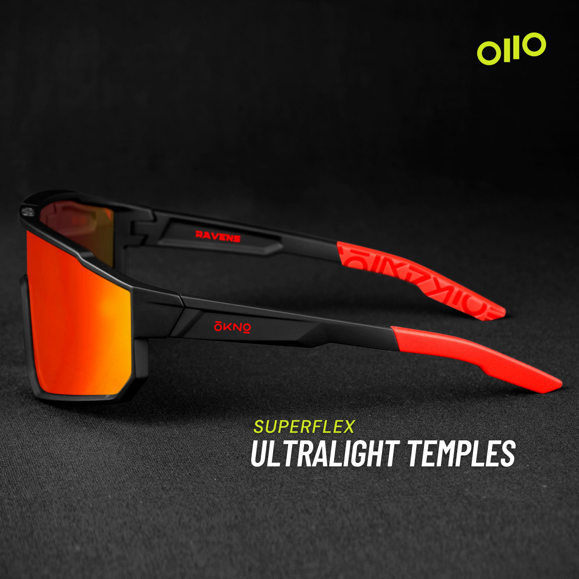TREKK | Black-Red - Eyewearlabs