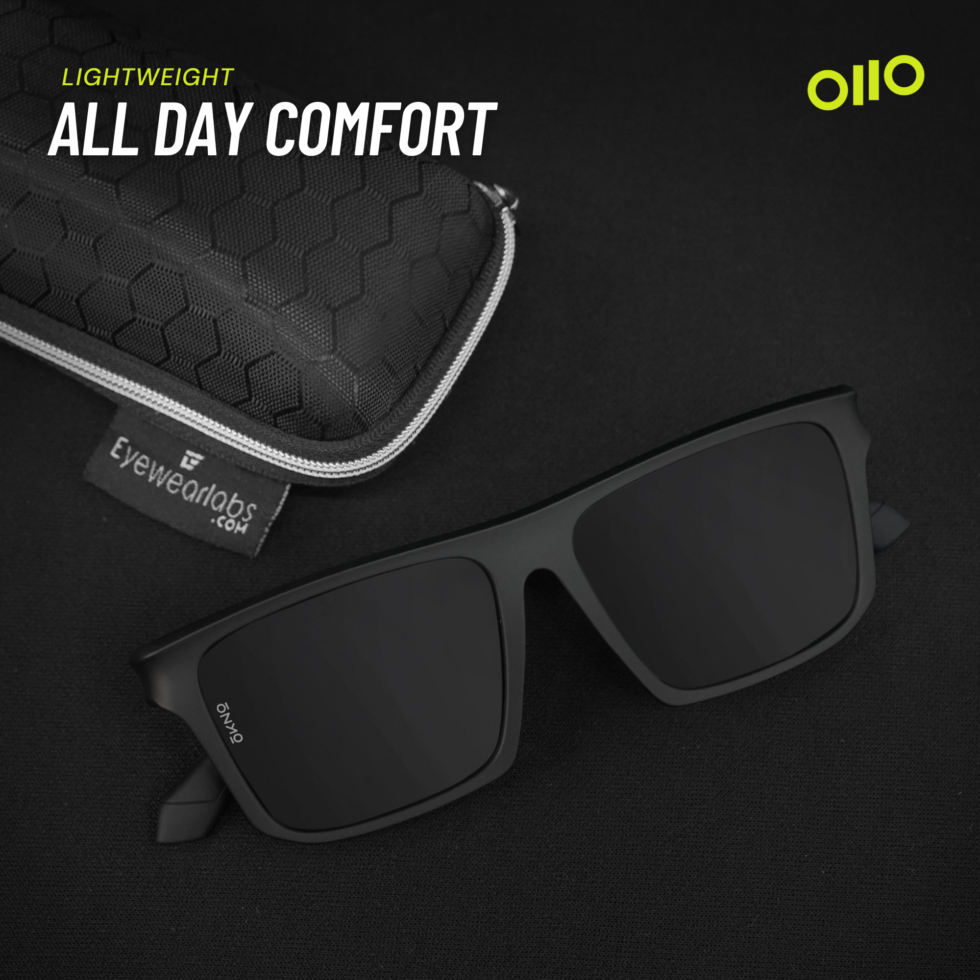 Barton Matte Black | OKNO - Eyewearlabs
