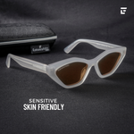 Bella | Frost White - Eyewearlabs