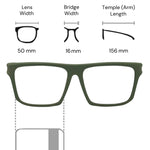 Barton | Matte Denim - Eyewearlabs