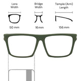 Barton | Matte Denim - Eyewearlabs
