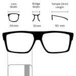Tropix Matte Navy | OKNO - Eyewearlabs